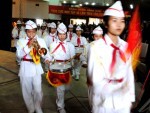 Đội nghi thức Nhà thiếu nhi Quảng Bình luyện tập tham dự liên hoan Tiếng kèn đội ta - 2012